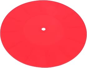 Silicone Record Protective Pad 17cm for Turntable, Red