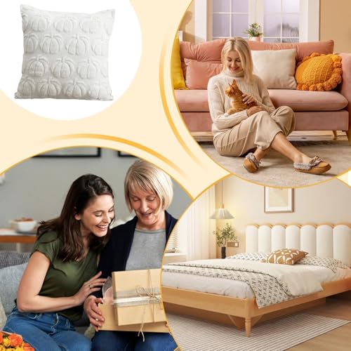 Fundas de almohada calabaza para un hogar calido y acogedor 7