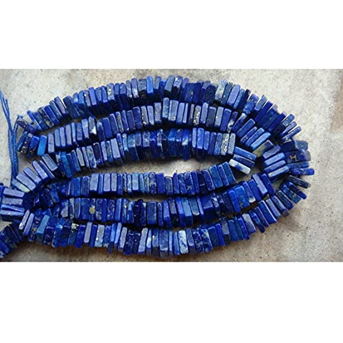 Lapis lazuli de qualité supérieure LKBEADS en perles carrées 5mm