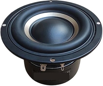Speaker Voice Coil Subwoofer Speaker 100W 4 Inch Bass Subwoofer Speaker 4Ohm 8Ohm 4 Layer Voice Coil Bass Speaker Car Audio Home Theater Speaker Components4Ohm Circular