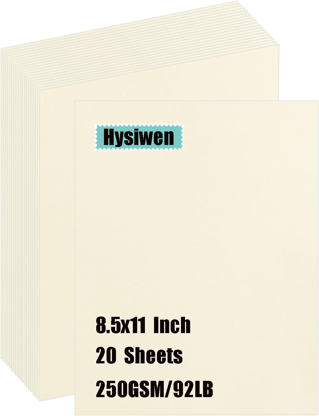 50 Sheets 5x7 Metallic White Shimmer Card Stock - 100lb/300gsm Heavy Weight, Dual-Sided Pearlescent For Invitations & Crafts - View #10