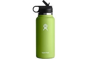 Hydro Flask Wide Mouth Straw Lid in Seagrass
