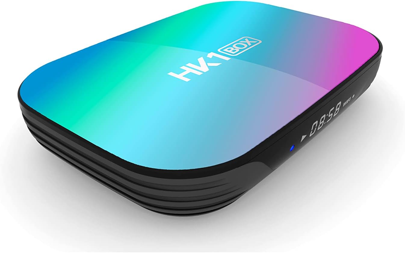 Amlogic S905X3 HK1 Box Android 9.0.0 4GB RAM 64GB ROM Quad Core 64 Bits Supports 2.4G 5G Dual WiFi/BT4.0/8K/3D/H.265 1000M