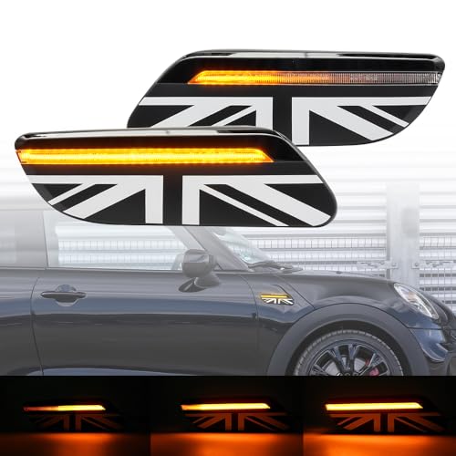 Clignotants avant LED ambre pour remplacer vos repetiteurs ternes de Mini F56