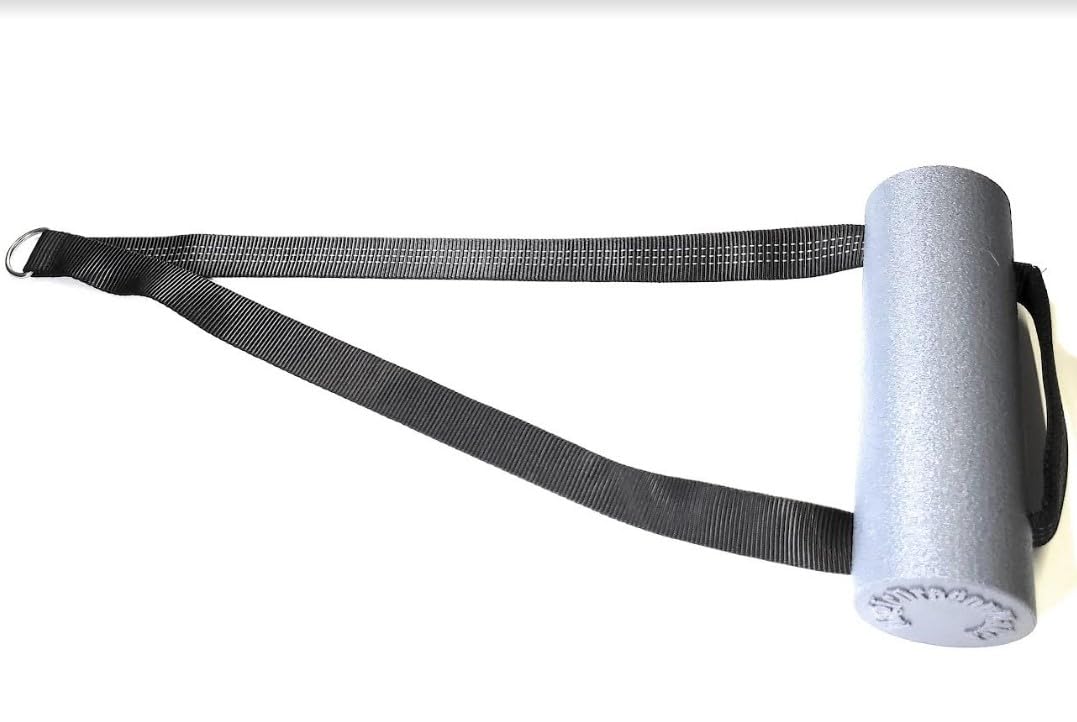 Arm Wrestling Exercise Handle, 2.5 Inch Diameter, Wrist Wrench with Strap, Wrist and Forearm Strengthener, Workout Equipment, Fat Grip for Strong Wrist, Finger Strength Training, Non-Slip Textured