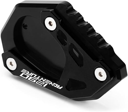 Miniatura 7 de Placa de extensión para soporte lateral de motocicleta compatible con KTM 1290 Super Adventure RST  Soporte de almohadilla de pie 1290 Super ADV R S