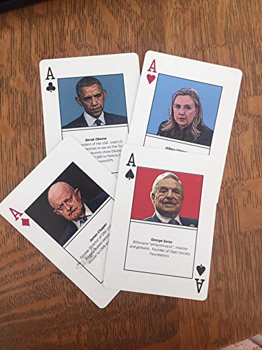 Conspiracy Theory Card Game Collector's Poker Deck - Exposing The Spygate Scandal & Deep State, Dark Government Coup, Uncovered by Patriots - Image 6