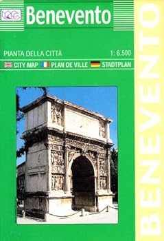 Benevento: City Map (English, French, Italian and German Edition)