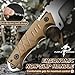Purple Dragon Fixed Blade Knife - Tanto Knife with D2 Steel Blade and G10 Handle - Camping Knives with Sheath for Bushcraft Survival Hiking - Christmas Gift for Men and Women