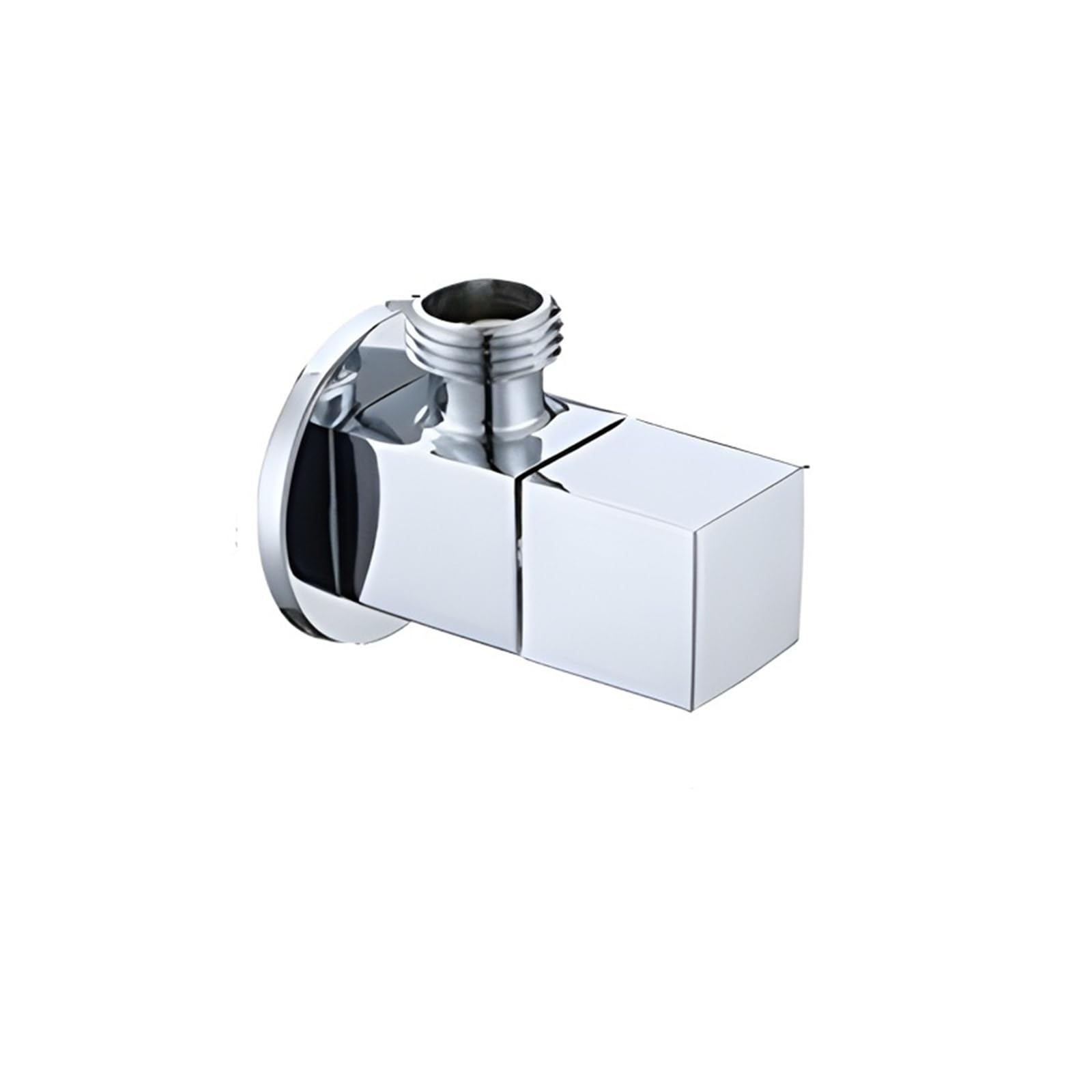 Bvhisehp Type A Polished Brass G1/2 Angle Stop Valve Multi Color Single Double Water Shut Off Valve Household Plumbing Fitting For Bathroom Kitchen Toilet(Type A)