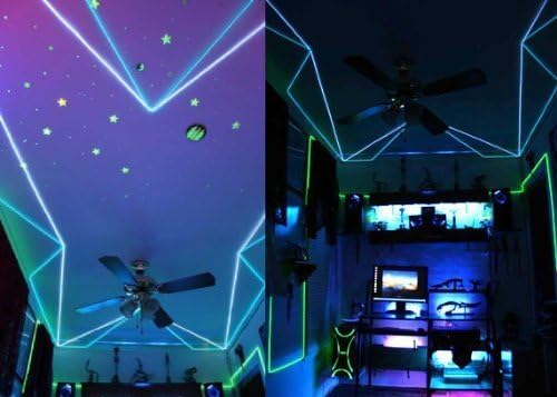 7 Pack 9ft Neon Light El Wire w/Battery Pack (Green, Blue, Red, Orange, Purple, White, Pink) - Image 4