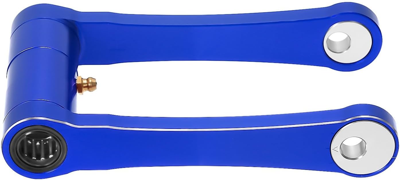 CRF300L/Rally Lowering Link Adjustable -25mm-45mm Suspension Compatible With CRF 300L /Rally 2021-2025 3D Motorcycle Rear Drop Link Lowering Linkage Arm (Blue)