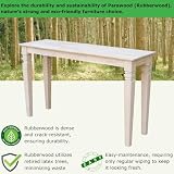 International Concepts Java Console or Sofa Table Unfinished