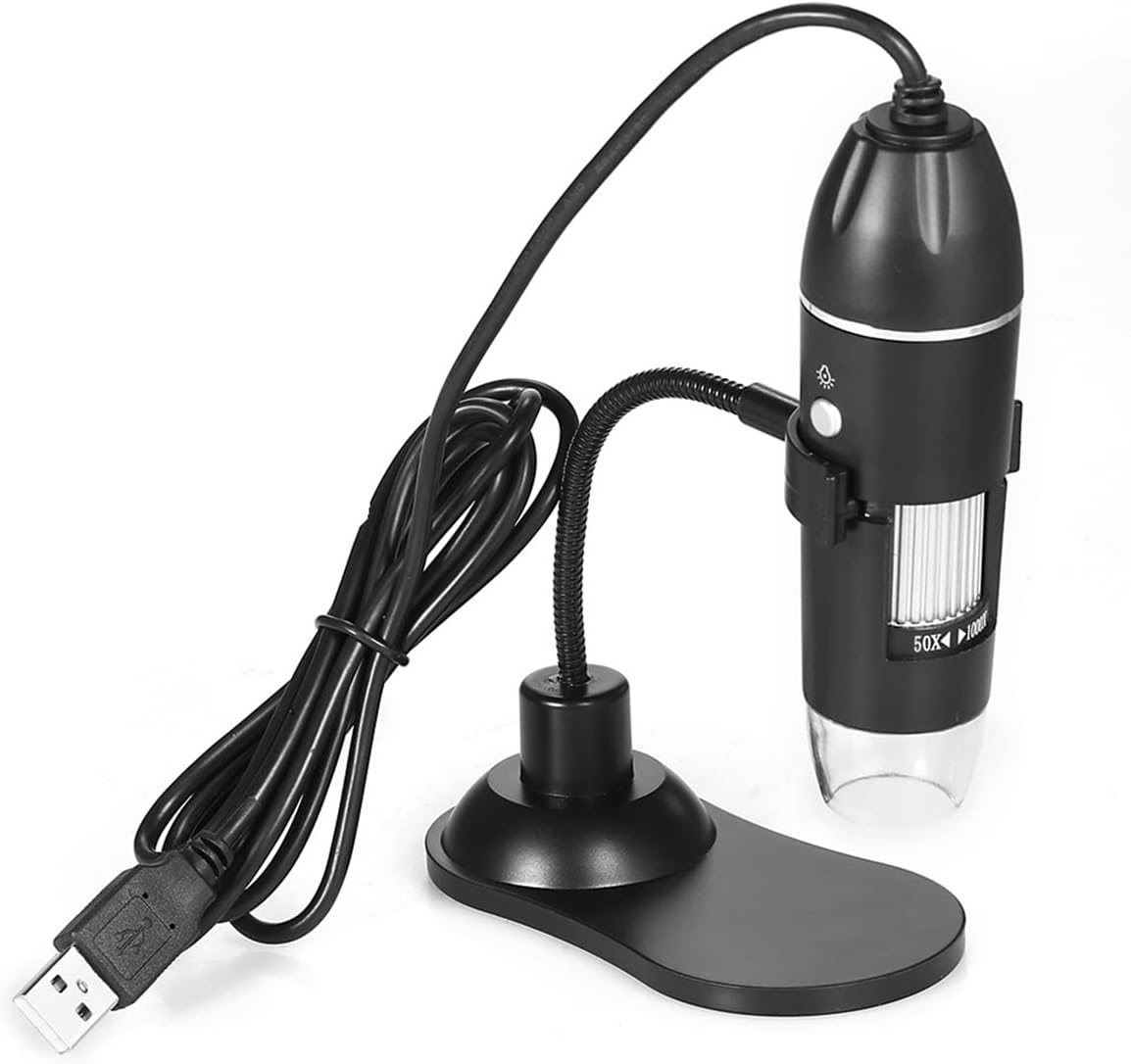Lab Microscope Replacement Parts 1000X 1600X USB Microscope Handheld Portable Digital Magnifier Electronic Stereo Camera