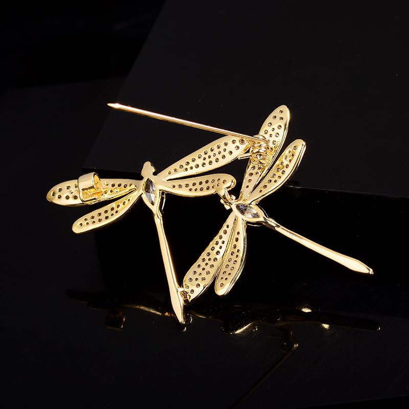 Image of Fashion Dragonfly Booch Pin Jewelry Gift for Women