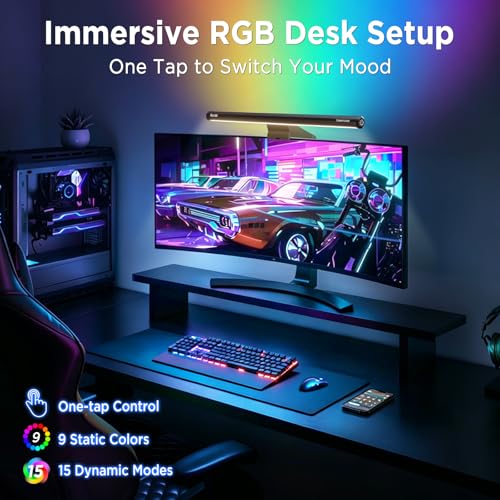 Image of Quntis MC201 PRO Monitor Light RGB Backlight
