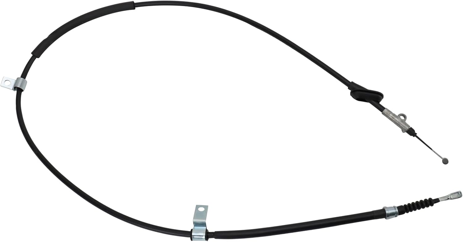 TRQ Rear Parking Brake Cable Compatible with 1998-2002 Honda Accord