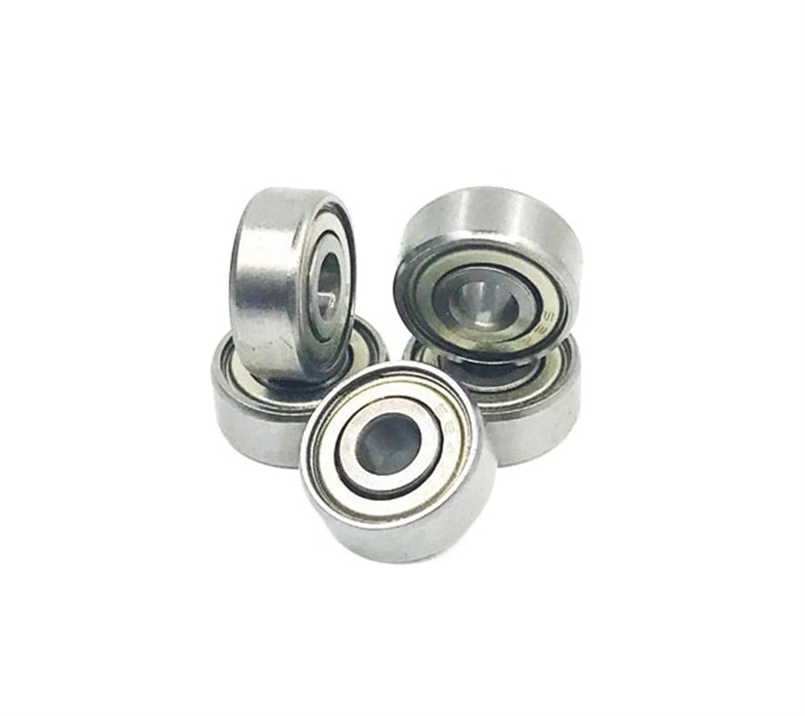 Piezas de Equipos mecánicos de rodamientos de Bolas 10 Uds 696ZZ 6x15x5mm ABEC-5 P5 rodamiento rígido de Bolas de Pared Delgada