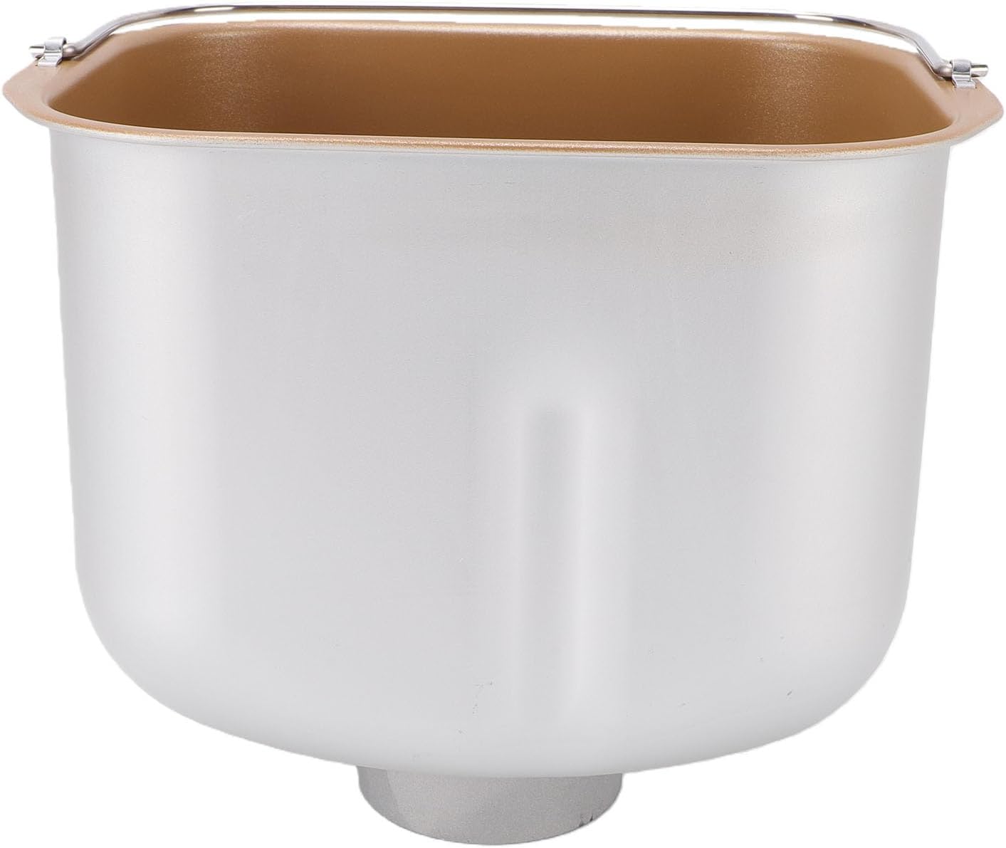 Karlak Bread Machine Baking Bucket Non Stick Coating for Home and Professional Bakers Stainless Steel Durable 197x147x165mm