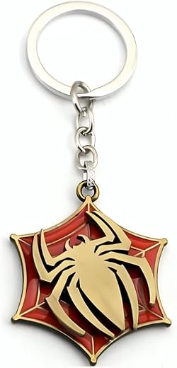 Smart Choiz Premium Anime Metal Keychain – 360° Rotating Kinetic Accessory for Car, Bike & Bags
