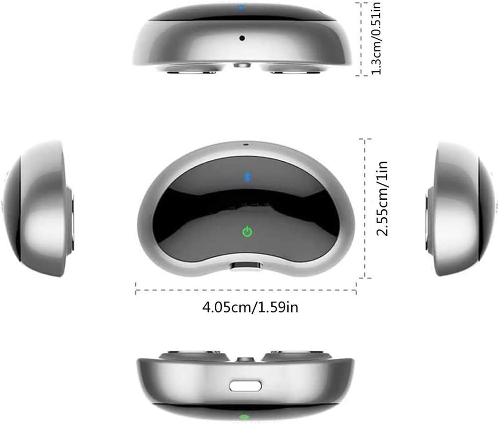 Smart Snore Stopper Device Electronic Anti Snoring Circle with Bluetooth and APP Records Provide You with a Comfortable Night of Sleep : Health & Household