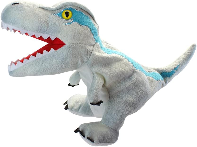 Miniatura 7 de Marioneta de mano ETS para niños, marionetas de mano de peluche, marionetas de mano, juguete de dinosaurio, marionetas de dinosaurio para niños