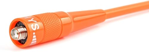 Miniatura 2 de HYS -771N 15.6inch VHFUHF Dual Band 144430Mhz SMA-Antena hembra para Kenwood TK-360 TK-370 BaofengPufeng UV-5R BF-F8+ SMA Radio jamón macho