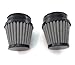 Black Pod Air Filter Pod - 50mm Set of 2 - Honda Motorcycle CB350 CB360 CB450 CB500T