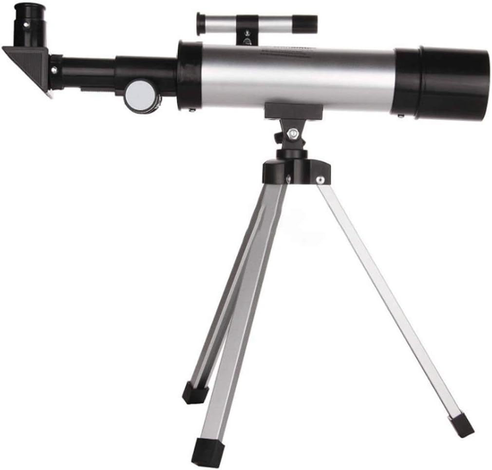 Refractor Practical Telescope Telescope with Tripod Finder Scope Portable Practical Telescope Telescope for Kids Astron