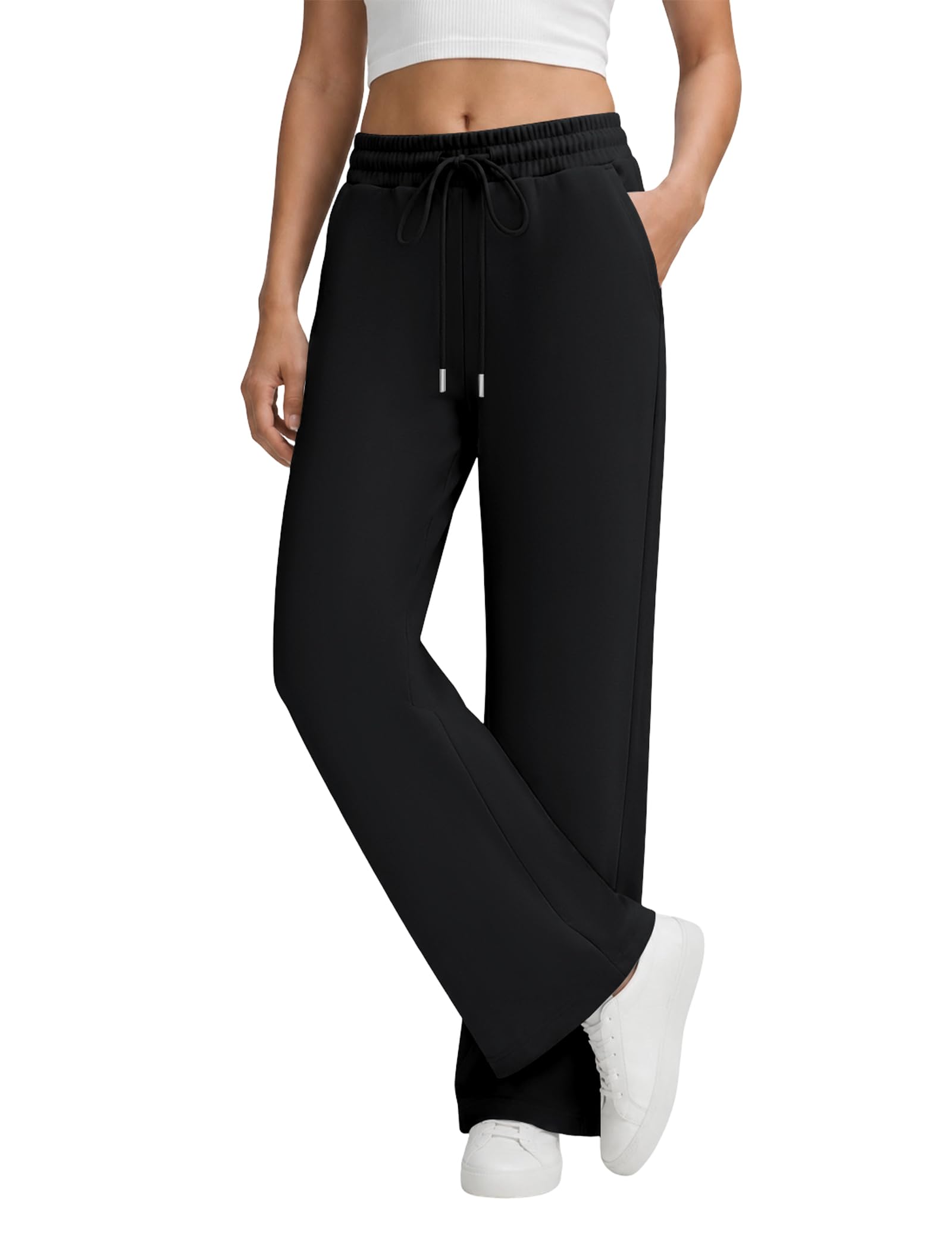 COPYLEAF Womens Wide Leg Sweatpants