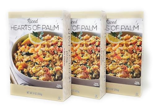 Riced Hearts of Palm Gluten Free and Vegan Net Wt.