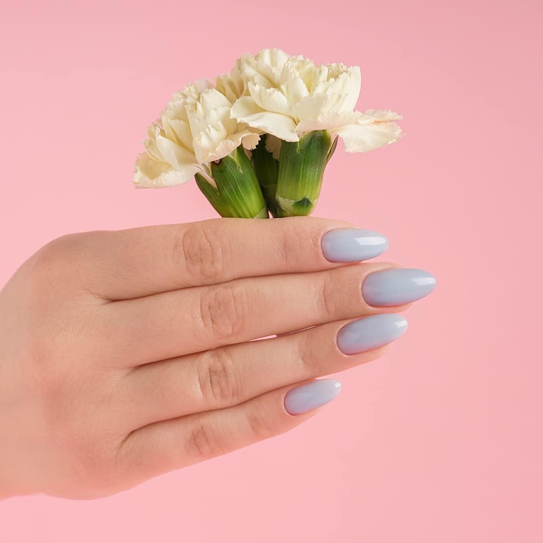 SEMILAC Extend Base 5in1 807 Blue - All-in-One Builder Gel for Nails - UV Gel Polish Soak Off, 807 PasteL Blue, 7 ml (Pack of 1) - Image 3