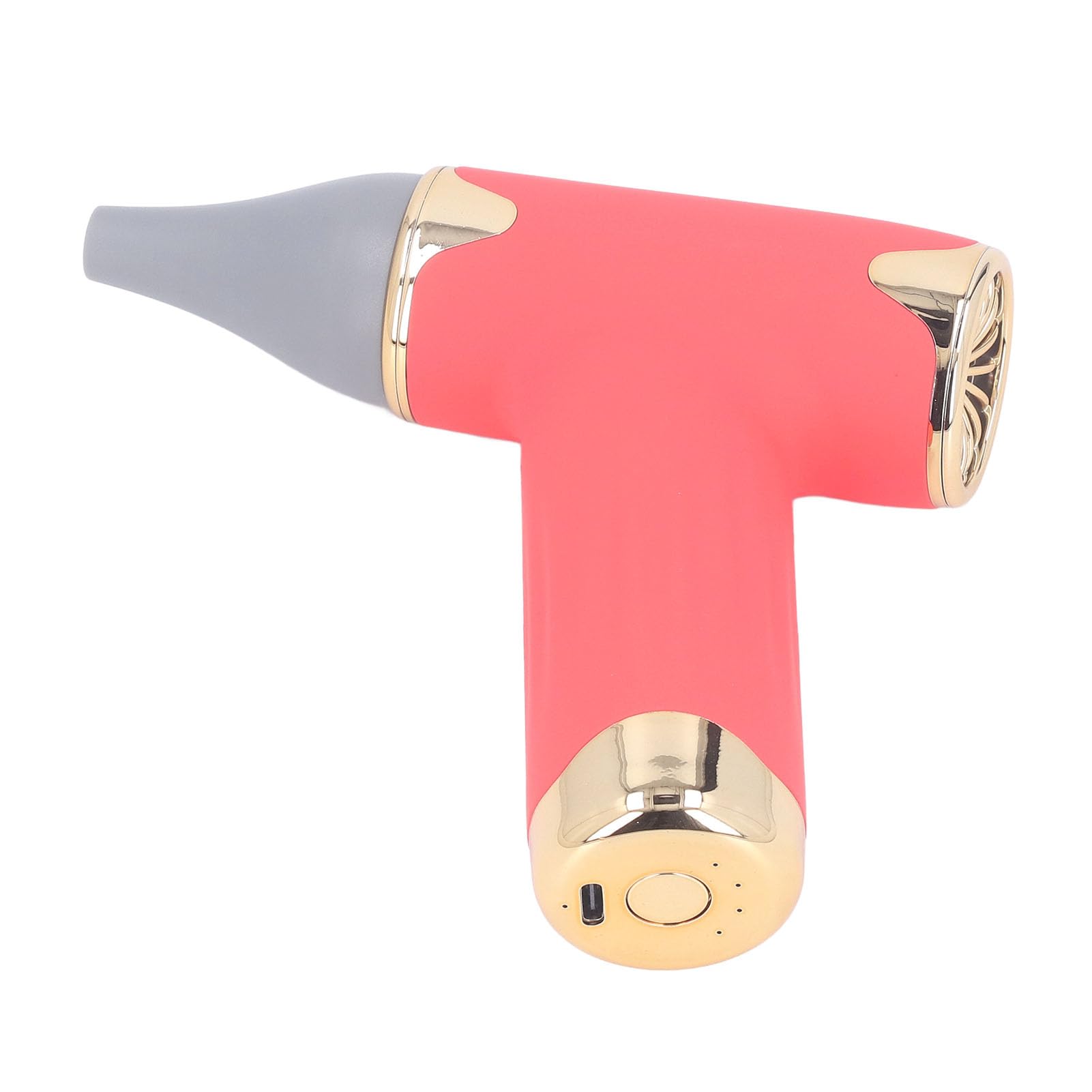RiToEasysports Secador de Pelo para Mascotas sin Aspas 60W Alta (rojo)