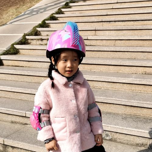 Casco de seguridad para niños con cómodo relleno lavable y material ABS 7