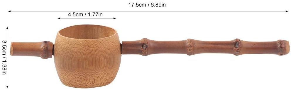 Tea Strainer Filter, Fine Flavor Preserving Cup Top Infuser for Tea Ceremony Kitchen Natural Rattan Handcrafted Brown 1 Piece 7.5 to 14 cm