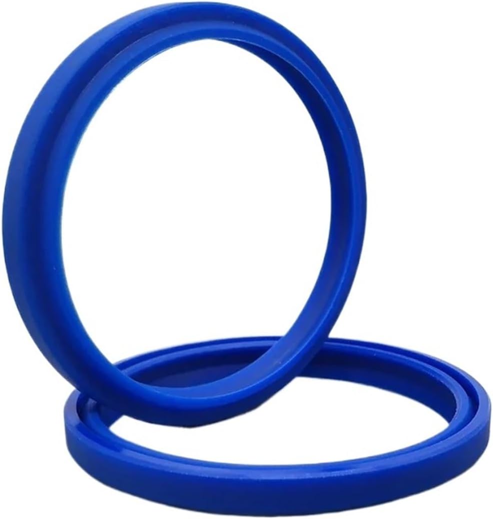 10PCS DHS-20 DHS-22.4 DHS-23.5 DHS-25 DHS-28 DHS-30 DHS-31.5 DHS-32 Wiper Seals Hydraulic Double Lip Dust Seal Polyurethane(PU)(DHS-23.5x31.5x4.5(6))