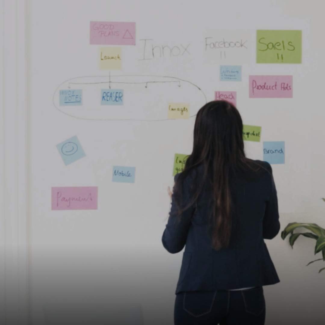 Self-Stick Notes 5.8 x 8.3 inches | Sticks to Any Surface Without Glue | Reusable White Dry Erase | 5 pack, 250 sheets (Assorted Colors, 5.8 x 8.3 inches)