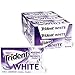 Trident White Sugar Free Gum, Cool Rush, 16-Piece Package (Pack of 9)