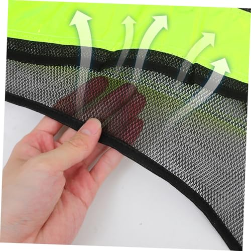 Chaleco reflector ajustable naranja de alta visibilidad chalecos reflectantes jojofuny 3