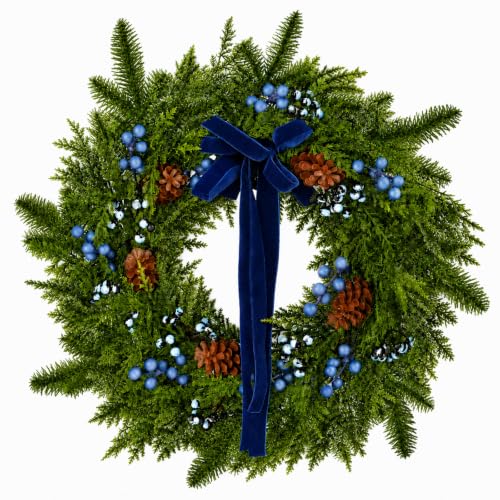 Fayoo Christmas Wreaths for Front Door, 20 in...