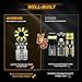 Auxbeam 194 LED Bulbs 10 PCS, Super Bright 6000K White 168 2825 T10 W5W 18-SMD LED Light Bulbs for License Plate Lights Interior Lights Dome Map Light
