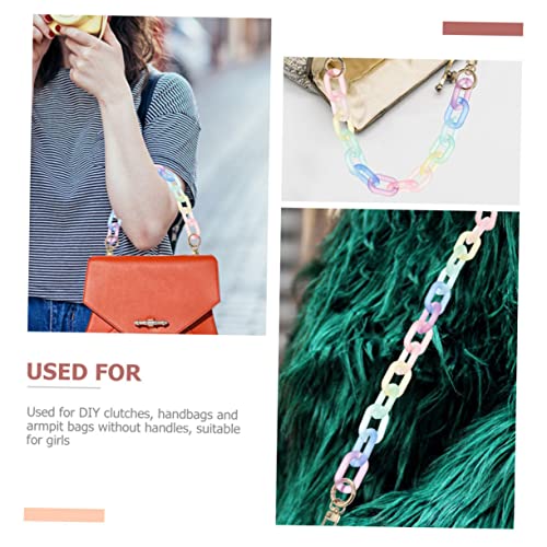 BESTOYARD 4 Unidades De Corrente De Bolsa Alça De Bolsa De Acrílico Alça De Bolsa Alça De Bolsa De C