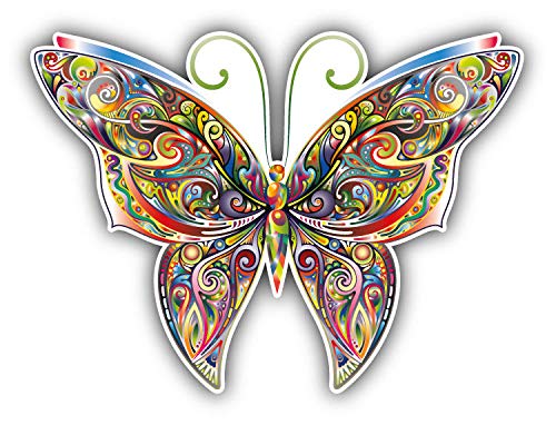 JJH Inc Magnet Tracery Butterfly Flexible Vinyl Magnet Waterproof Car Magnetic Bumper Sticker 5