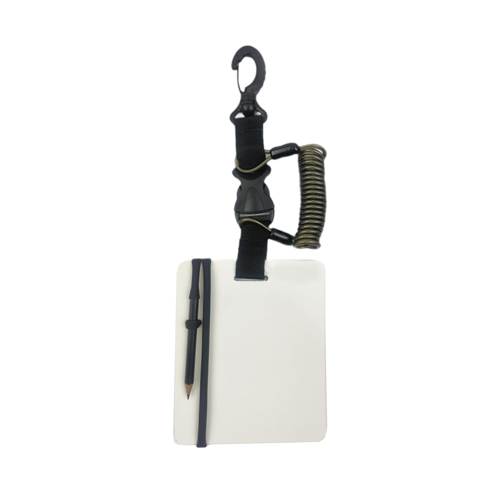 Qianly Pizarra de Escritura para Buceo, Bloc de Notas Subacuático con Lápiz, Tableta de Escritura Sumergible, Bloc de Escritura Subacuático.