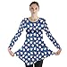 PattyCandy Womens Stylish Long Sleeve Tunic Top, Multi-Color, XS - 5XL