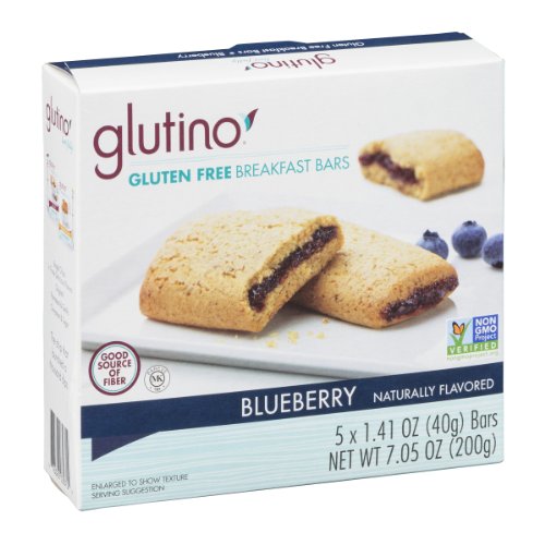 Glutino Breakfast Bars - Blueberry - 1.41 oz - 5 ct
