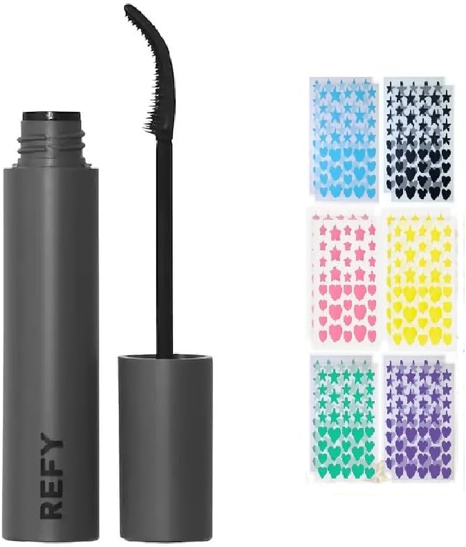 REFY REFY Lash Sculpt Mascara for Eyelash Extension (10ml) + Free Acne Patch (Pack of 36)