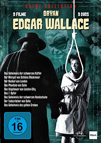 Bryan Edgar Wallace - Collection / 9 Spannende Gruselkrimis Mit Starbesetzung