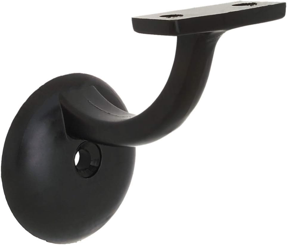 LJ-3127-BM — Black Matte Wall Rail Bracket