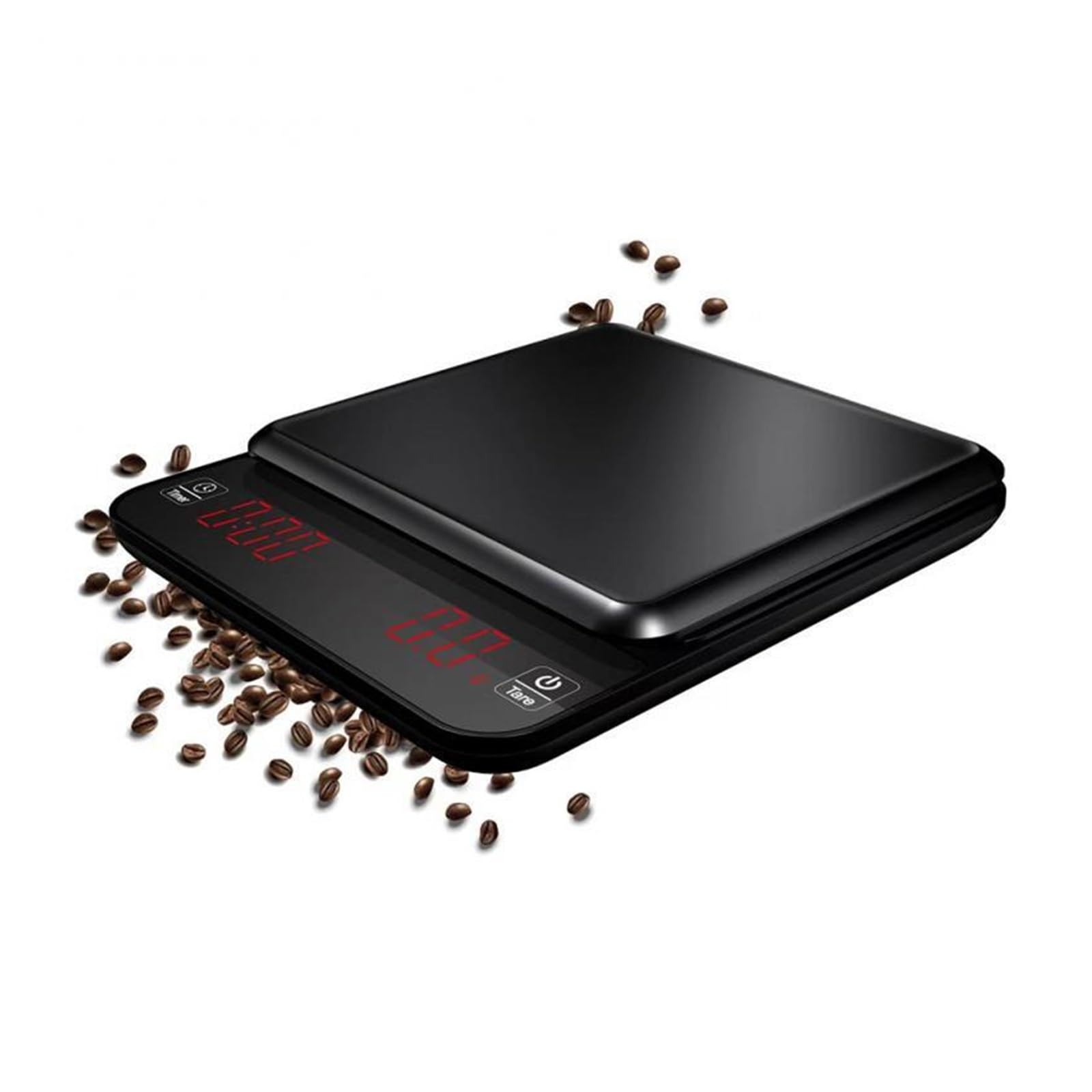 3kg/0,1g, Báscula Electrónica Inteligente For Preparar Café A Mano, Temporizador Automático, Mini Portátil For El Hogar, De Cocina Medición Precisa Esfuerzo(Rechageable)
